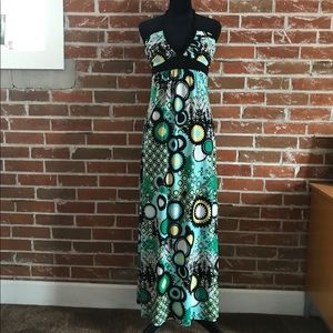 Bisou Bisiou maxi dress.  Size 8.